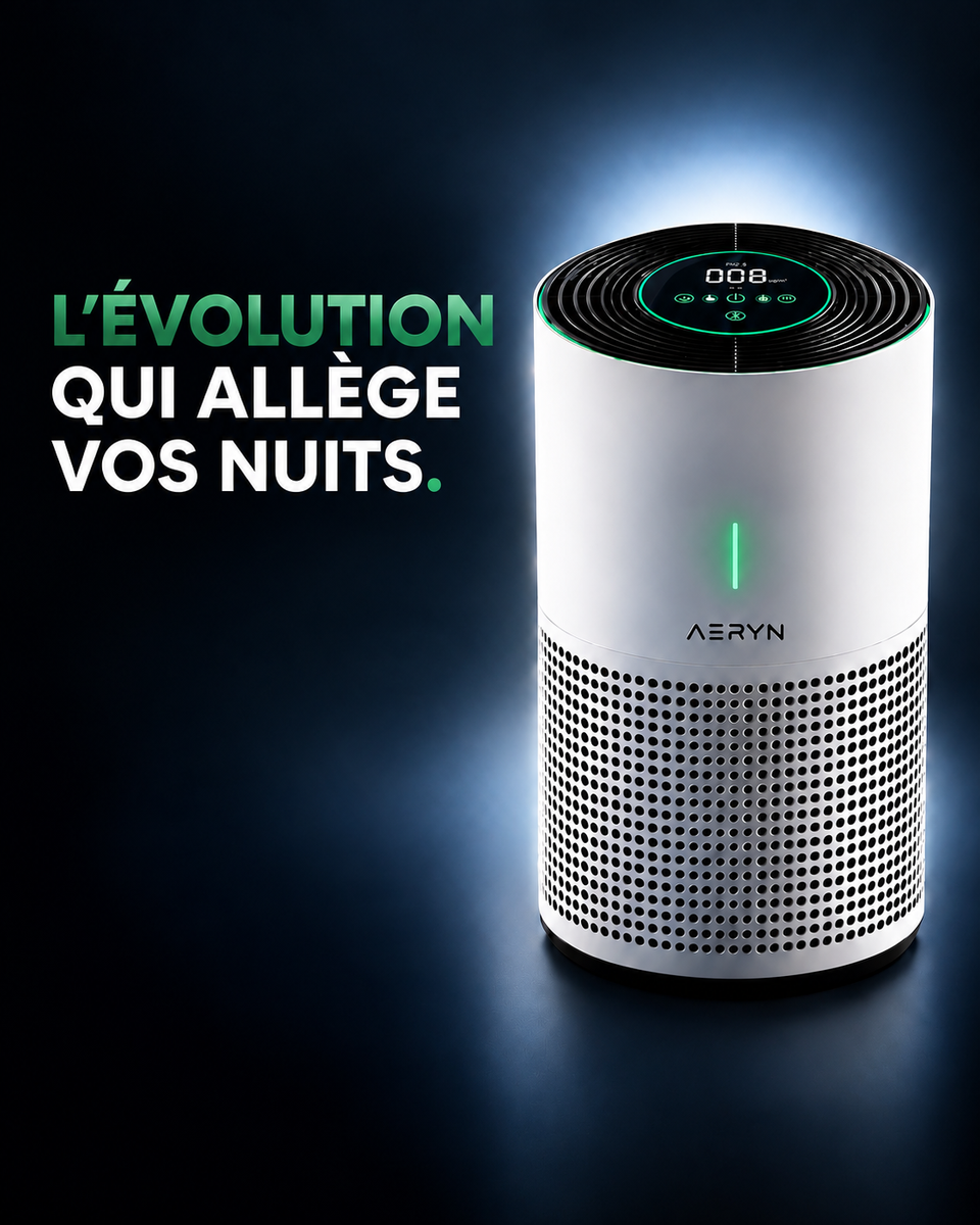 AERYN - Purificateur d'air pour la chambre.