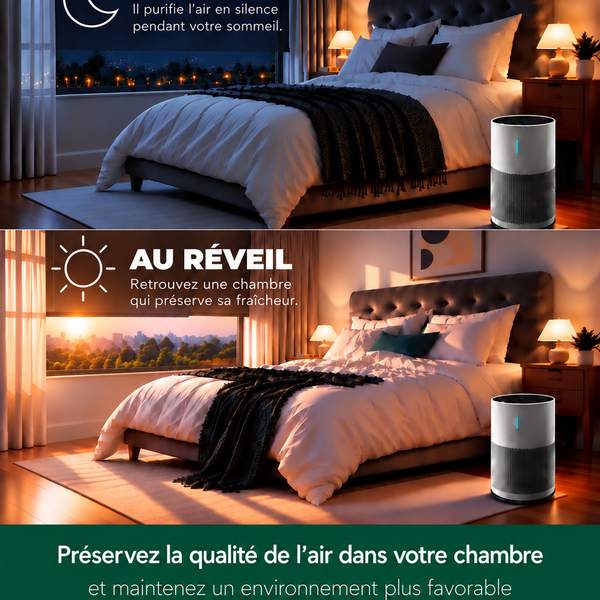 AERYN - Purificateur d'air pour la chambre.